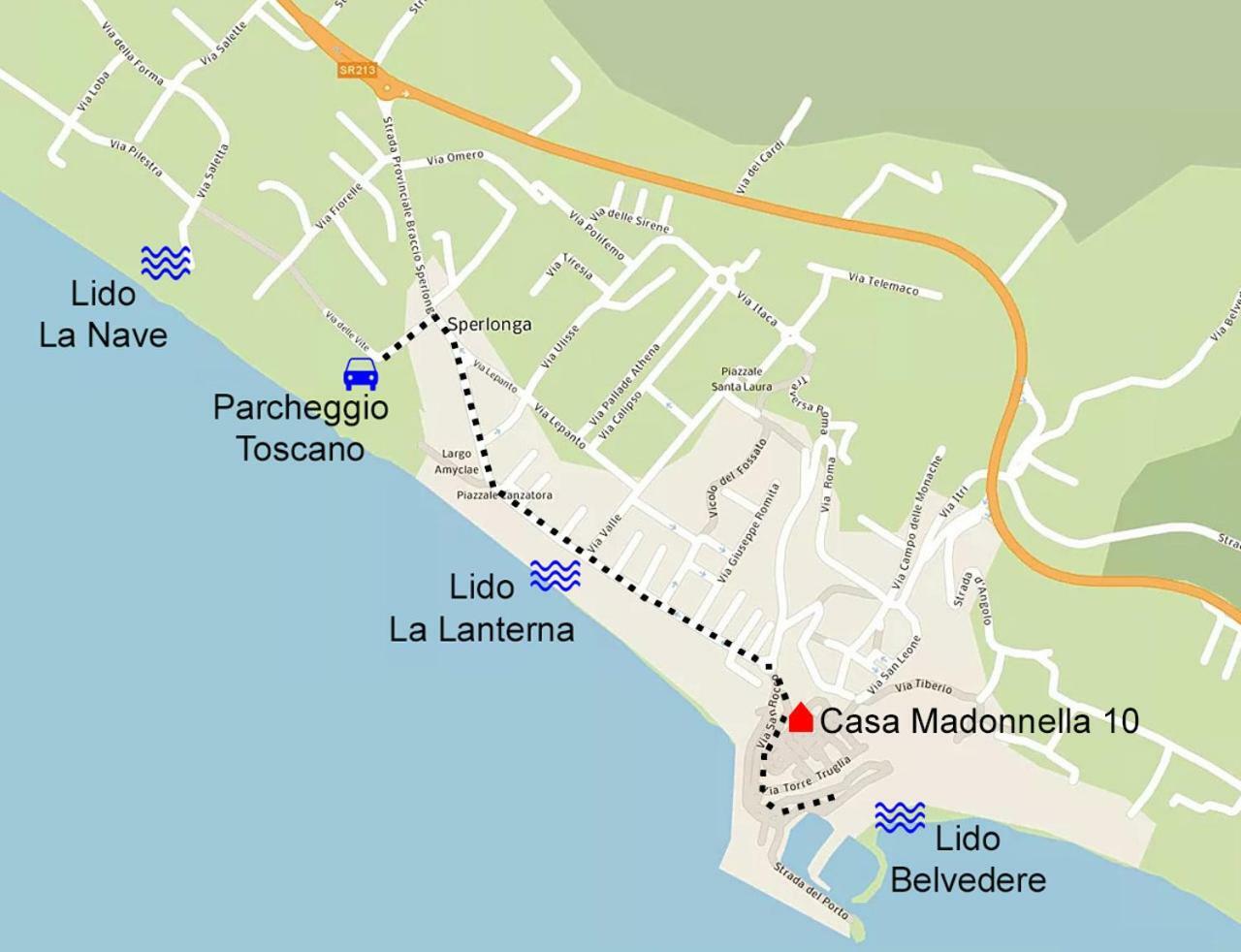 Casa Vacanza Madonnella 10 Sperlonga Kültér fotó